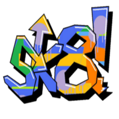 sk8! graffiti Roblox decal
