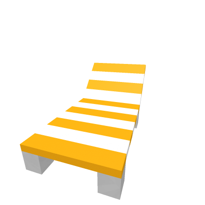 Orange Beach chair.