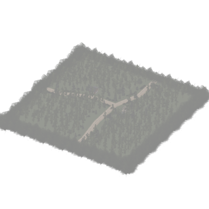 ❄ Forest With Houses RP Map House NPC City Socia