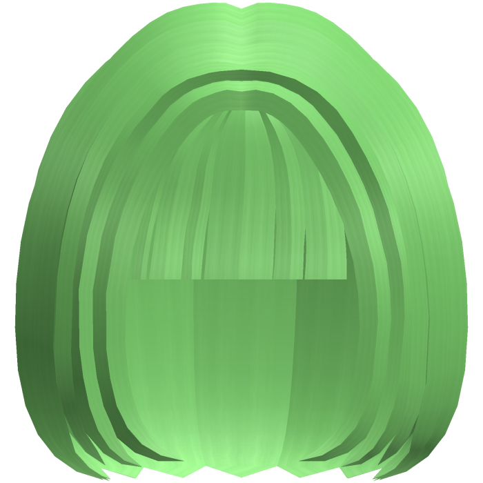 Dolly Short Hime Hair (Green)