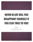 Never disappoint yourself Group Thumbnail