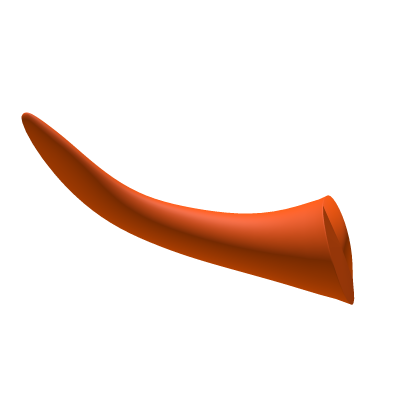 Orange Rainbow Friends Tail