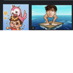 Flamingo and boxy fan club