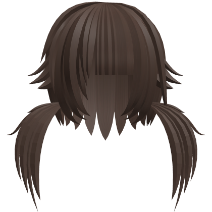 (=XᆺX=) soft scene neko pigtails in brown Roblox item