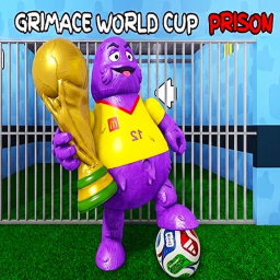 GRIMACE WORLD CUP PRISON RUN! (Obby)