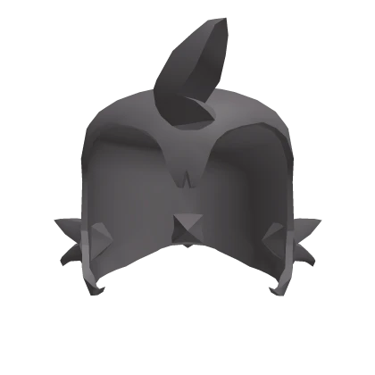 Gray / Grey Fluffy Crest | Roblox Item - Rolimon's