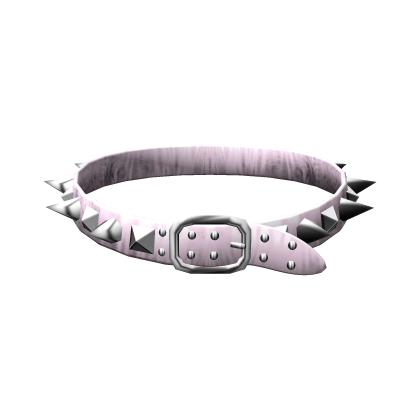 pink gothic emo vkei spiked choker Roblox item
