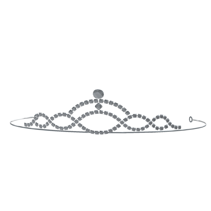 Sorority Silver Queen Tiara