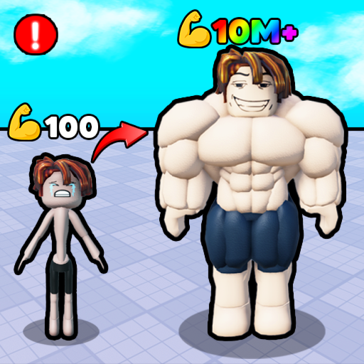 [Loot☘️]Stronger than your friend simulator official Roblox game thumbnail