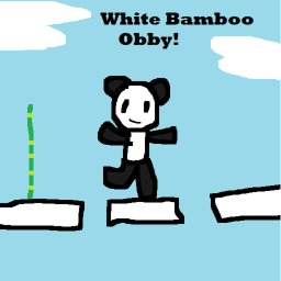 White Bamboo Obby!