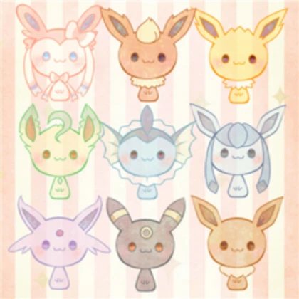 Chibi Eeveelutions