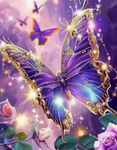Purple buterfly