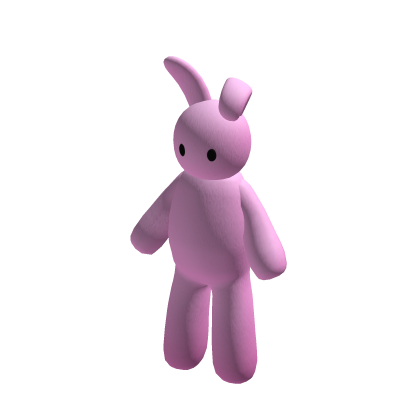 Cute Pink Bunny Plushie Suit Rabbit Costume thumbnail