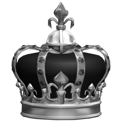 Royal Crown Silver / Black Roblox item