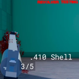 Revolver testing icon