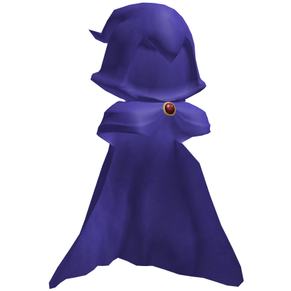 Raven Teen Titans Purple Cape with Hood Roblox item