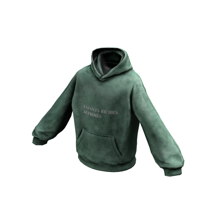 Green Emo Vkei ERD Hoodie