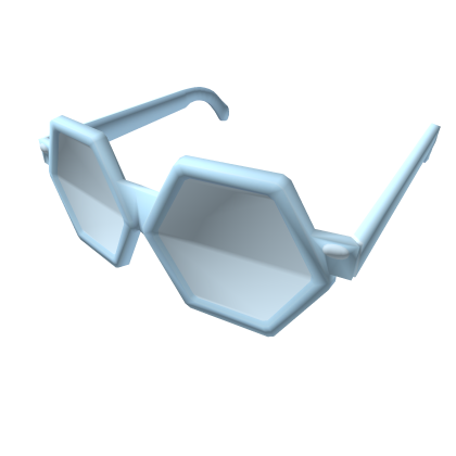 Blue Sparkling Robux Shades | Addon Roblox item