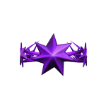 Purple Cosmic Crown