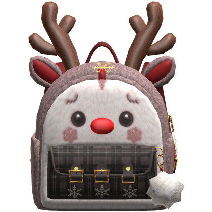Cute Christmas Reinder Backpack