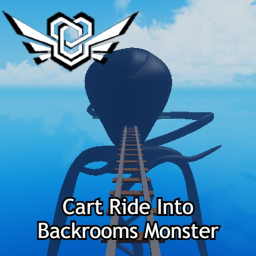 Cart Ride Into Backrooms Monster!