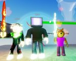 Thunder + Rainbow Group +Asher and Ryan combined