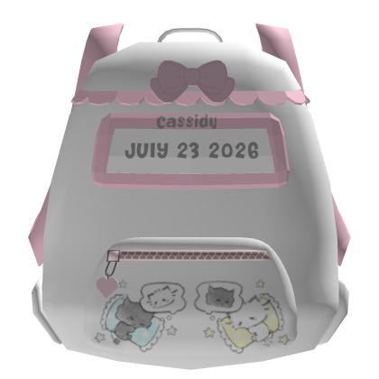 3.0 cassidy backpack Roblox item
