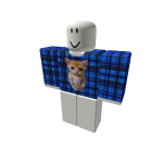 El gato Blue & black plaid shirt