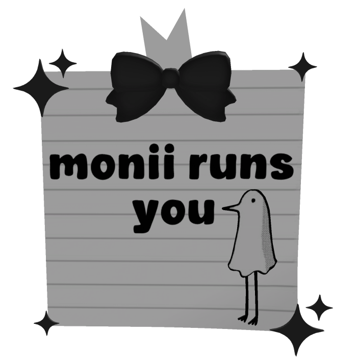 monii runs you!
