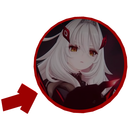 Ronova Genshin Impact Pointing Arrow Roblox item