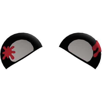 gloomy black bear ears Roblox item