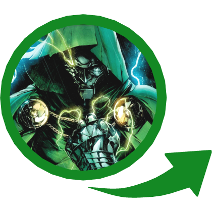 Doctor Doom Red Circle