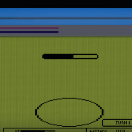 Blue Retro Pixel Game Background