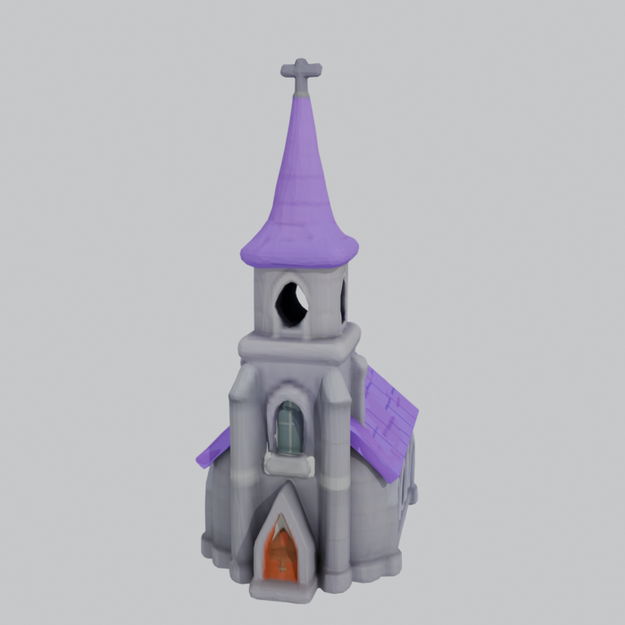 Medieval Village Pack 40 House Tavern Church Barn preview 9