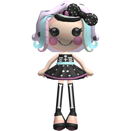 Pastel Goth Harajuku Cute Kawaii Doll; Left