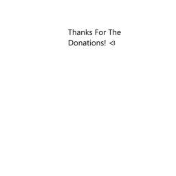 Donating place