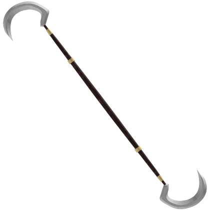 Roblox Item Twin-Bladed Sickle-Staff