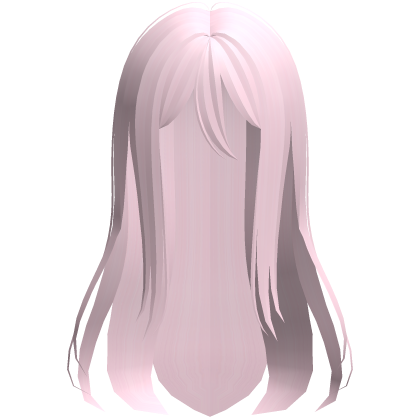 kanade long pink wispy anime hair Roblox item