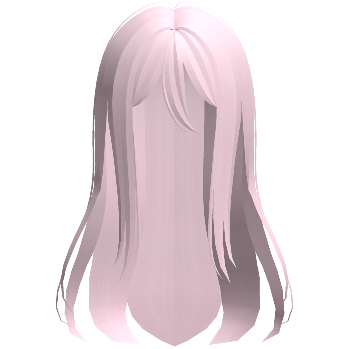 kanade long pink wispy anime hair