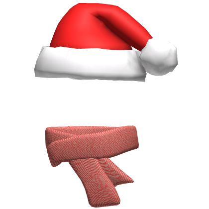 Santa Hat with Scarf