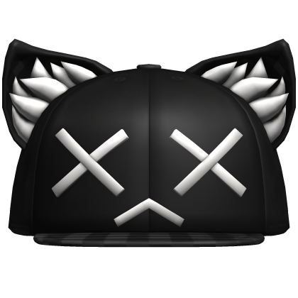 x_x dark plaid fur hat Roblox item