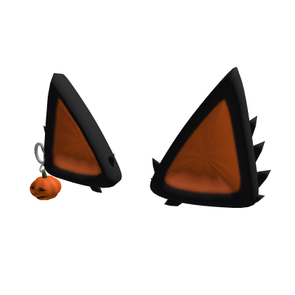 Halloween Pierced Cat Ears