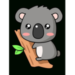 grey koala bear studio