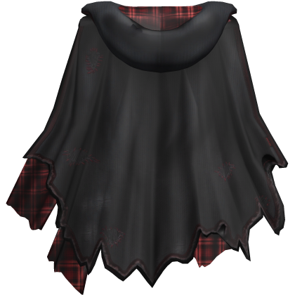 Distressed Torn Cape