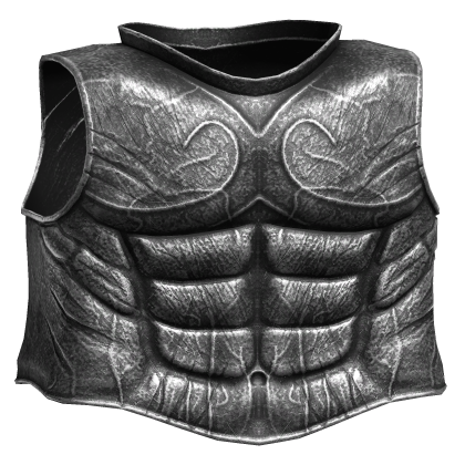 Silver Spartan Chestplate Roblox item