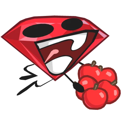 Crazy Ruby on Shoulder | BFDI/BFB/TPOT | Roblox Item - Rolimon's