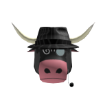 bv0k's elegant black cow