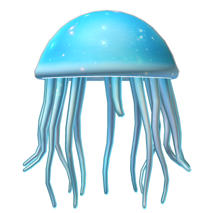 Cyan Jellyfish Hat Roblox item