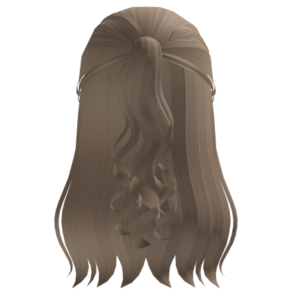 ♡ Chai Sweet Curly Half Ponytail & Long Hair Roblox item