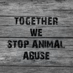 together we stop animal abuse